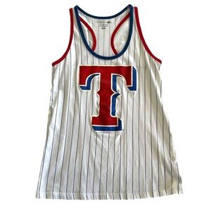 Texas Rangers MLB Glitter Tank